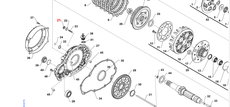DADO M6 BASSO AUTOBLOCCANTE