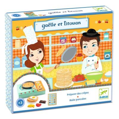 Gioco crepes Gaelle e Titouan