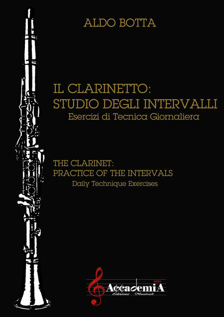 IL CLARINETTO:STUDIO DEGLI INTERVALLI (Metodo per Clarinetto) - Aldo Botta