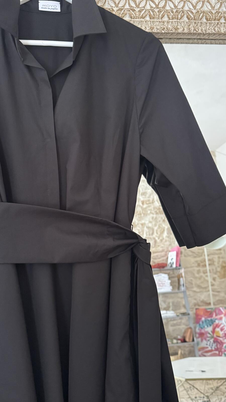 Abito chemisier Sofia Black