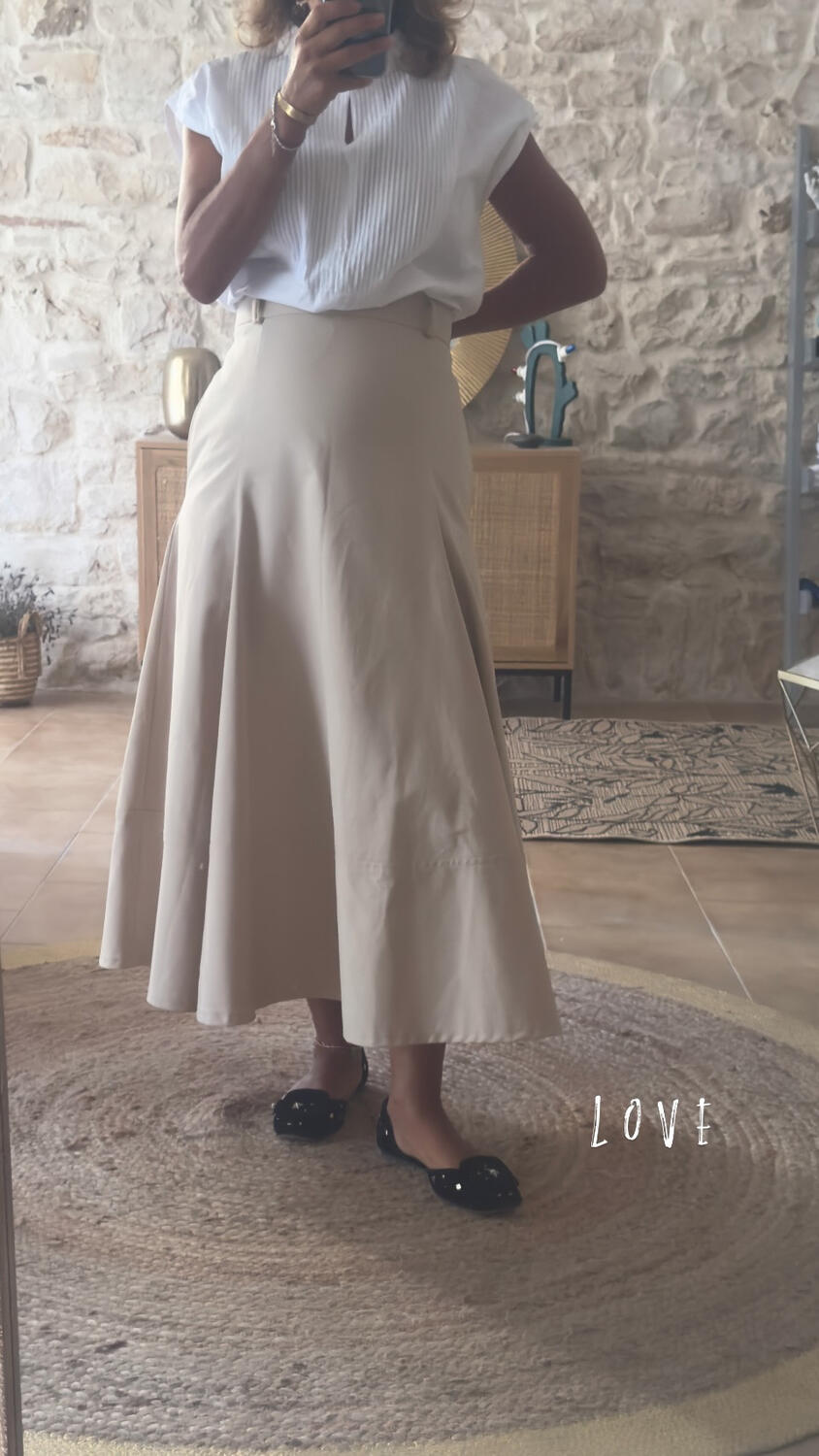 Gonna Sofia Plus Camel