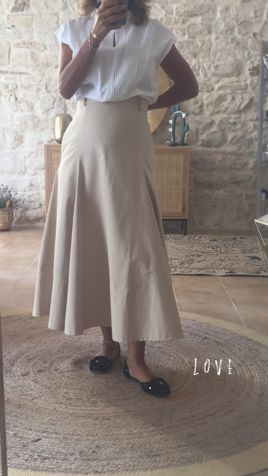 Gonna Sofia Plus Camel