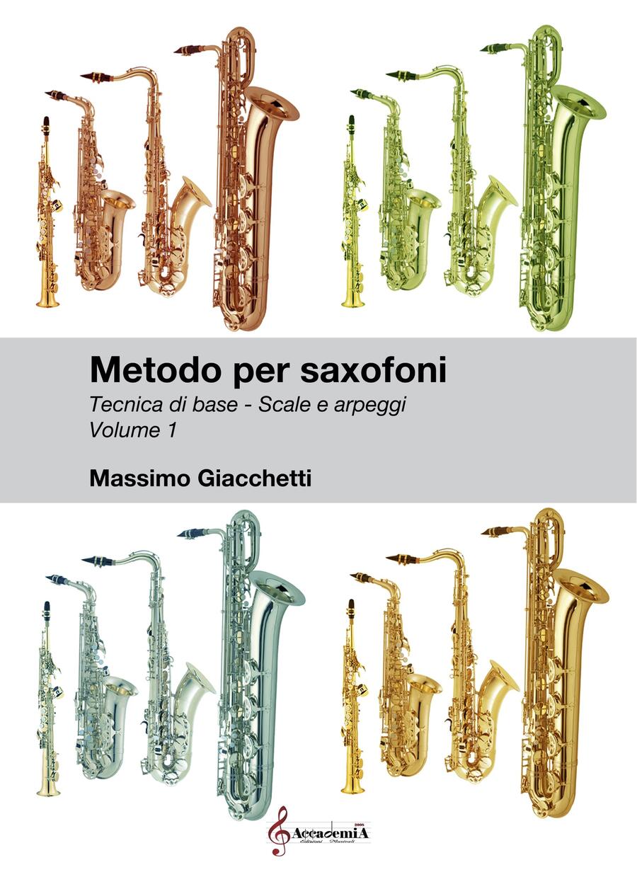 METODO PER SAXOFONI (Metodo per Sassofono) - Massimo Giacchetti