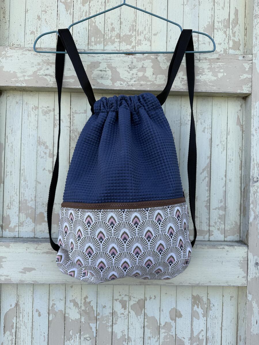 Zaino code di pavone 