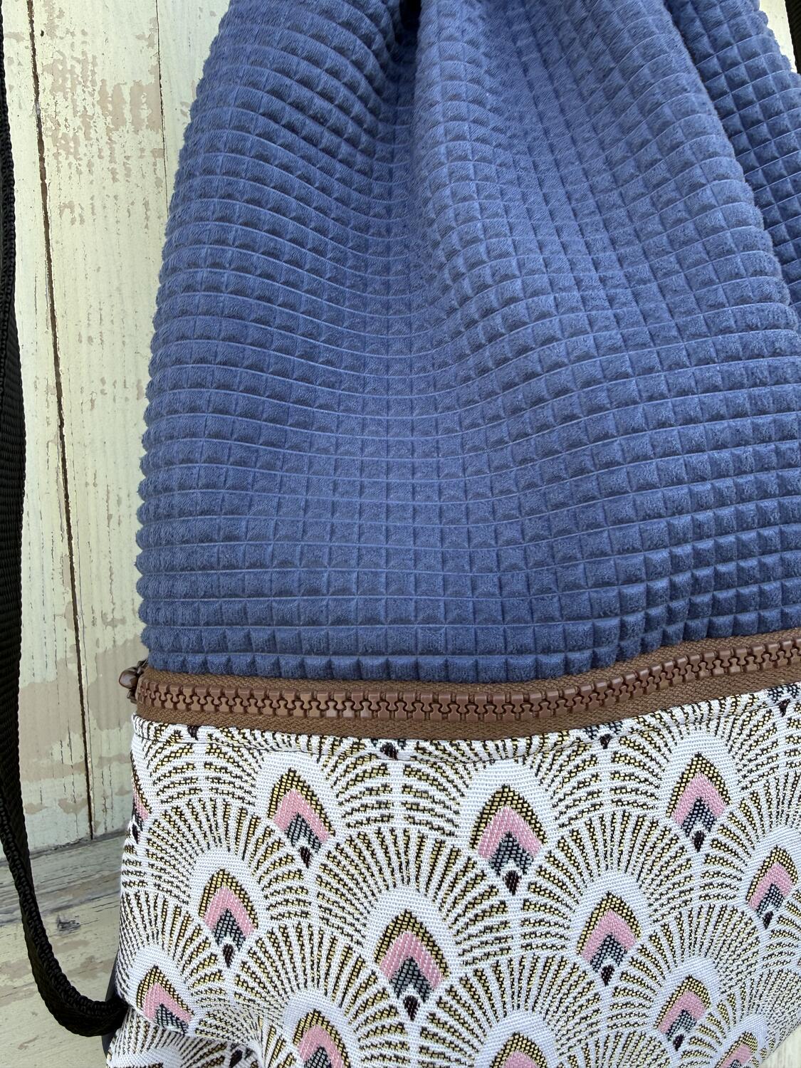 Zaino code di pavone 