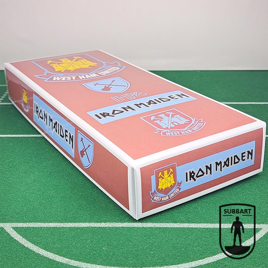 SCATOLA PERSONALIZZATA WEST HAM IRON MAIDEN