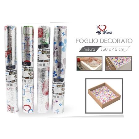 INTRADE FOGLIO ALLUMINIO 45X150 CM (Confezione da 10 pezzi) 