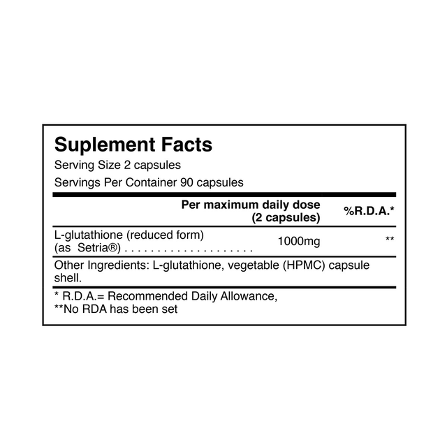 Setria® Glutathione - Natural Doctor