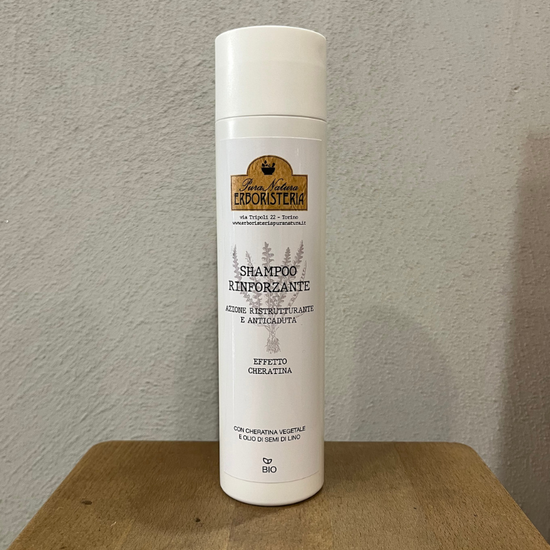 Erboristeria Puranatura - Shampoo rinforzante effetto cheratina bio
