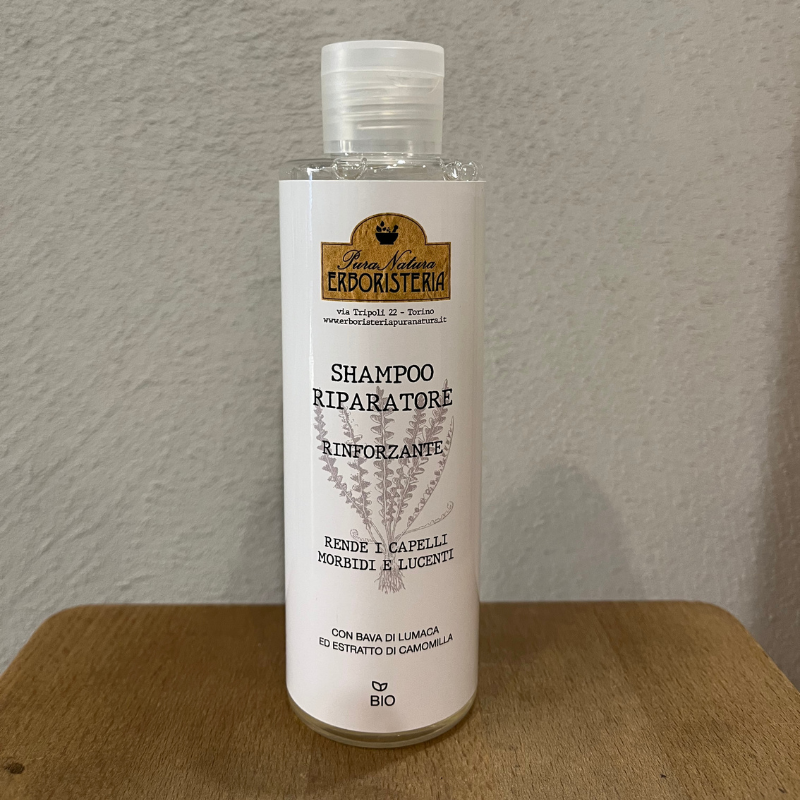Erboristeria Puranatura - Shampoo riparatore rinforzante bio