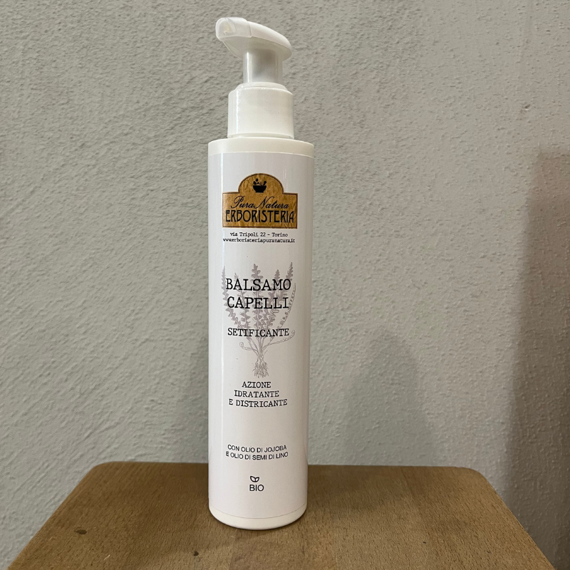 Erboristeria Puranatura - Balsamo capelli setificante bio