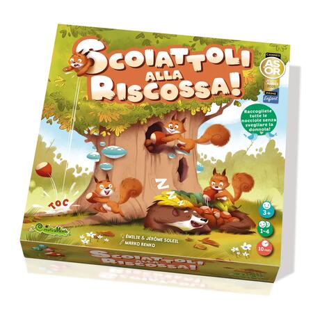 Gioco di società Scoiattoli alla Riscossa