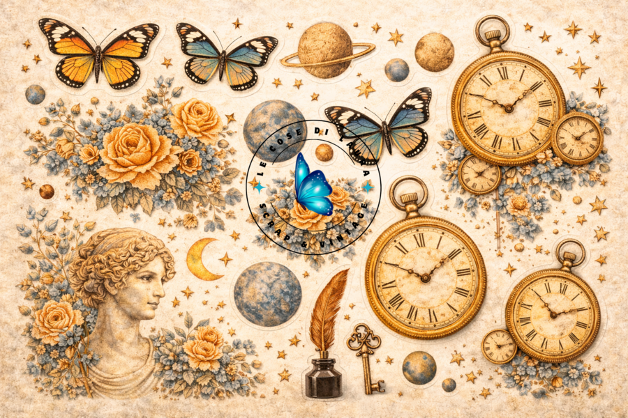 Celestial Time Garden Digital Kit