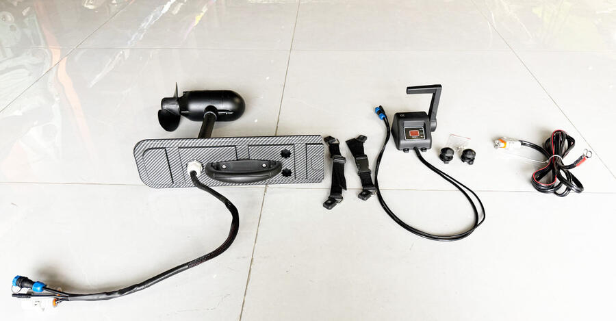 Motore Elettrico per kayak a pedali con elica - 55lb 12v - SKF Power - A