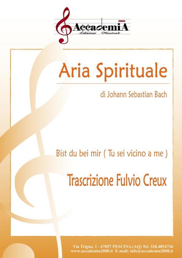 TRITTICO 1685 "Aria Spirituale" (Per Banda) - Fulvio Creux / Johann Sebastian Bach