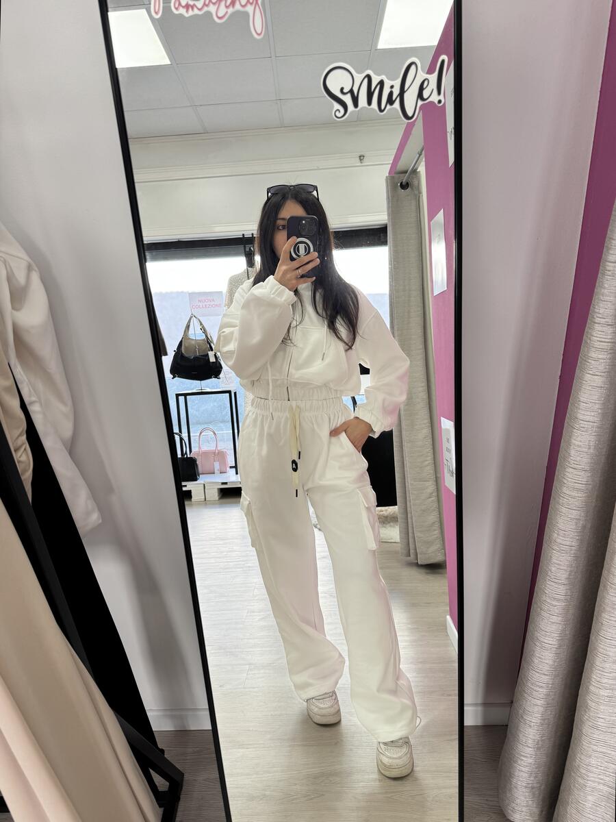 NOVITÀ Completo tuta in misto cotone