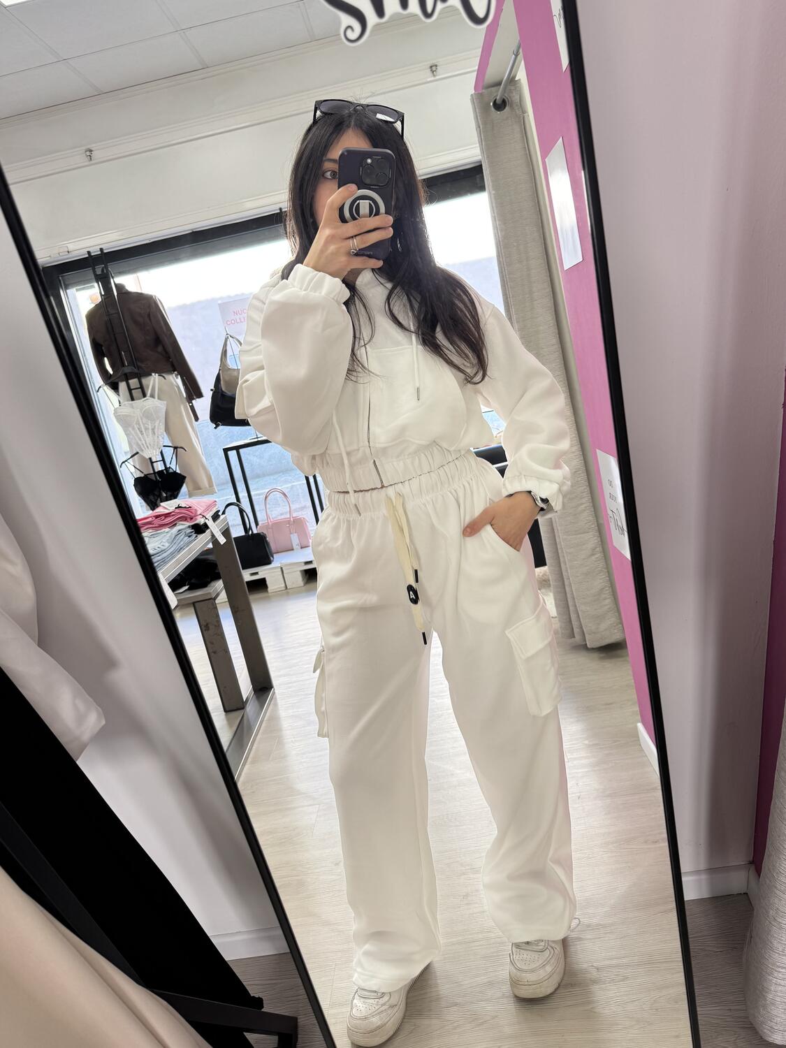 NOVITÀ Completo tuta in misto cotone