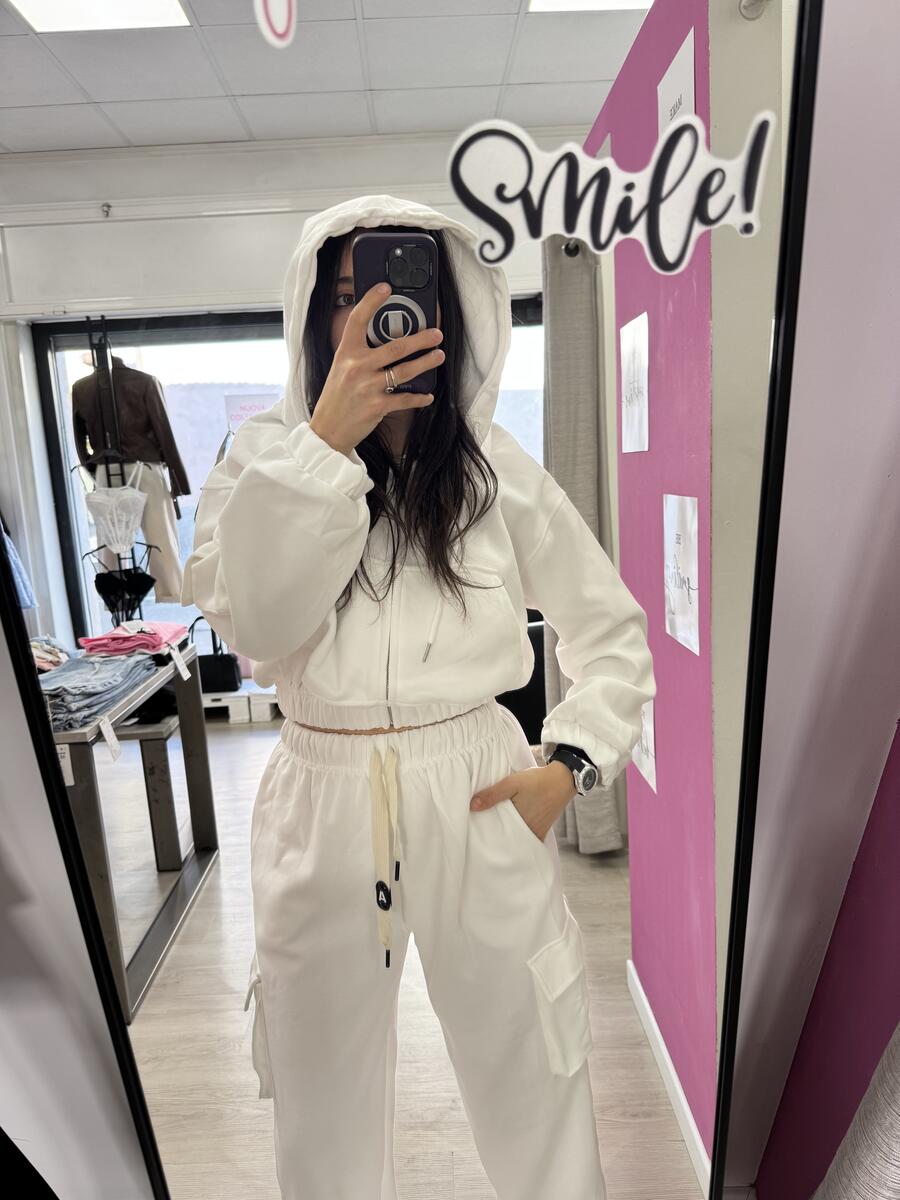 NOVITÀ Completo tuta in misto cotone