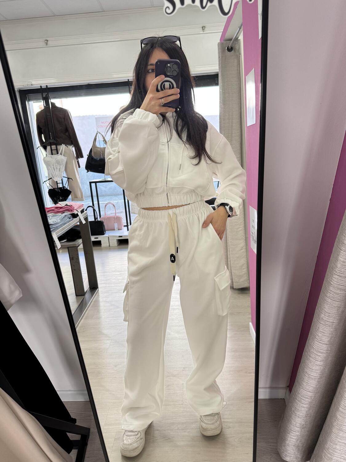 NOVITÀ Completo tuta in misto cotone