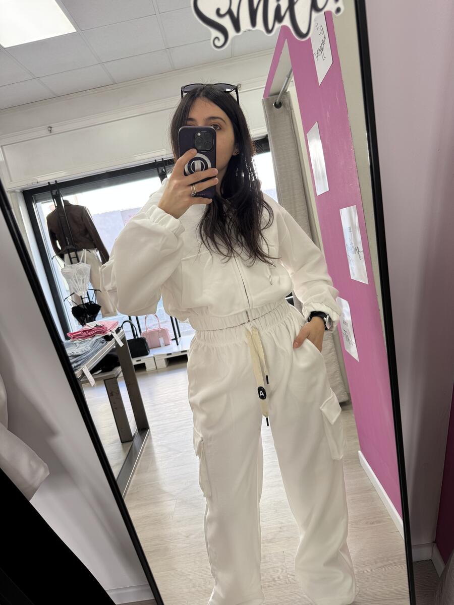 NOVITÀ Completo tuta in misto cotone