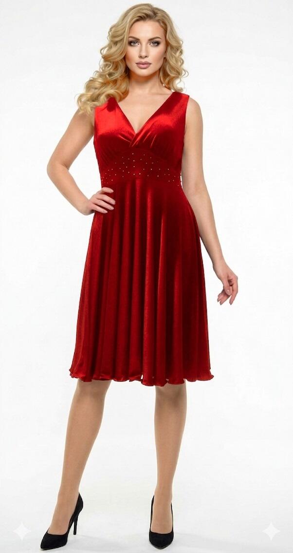 DRESS A WHEEL WITH SHOULDER A TANK AND FLEXIBLE BEHIND 4-0042