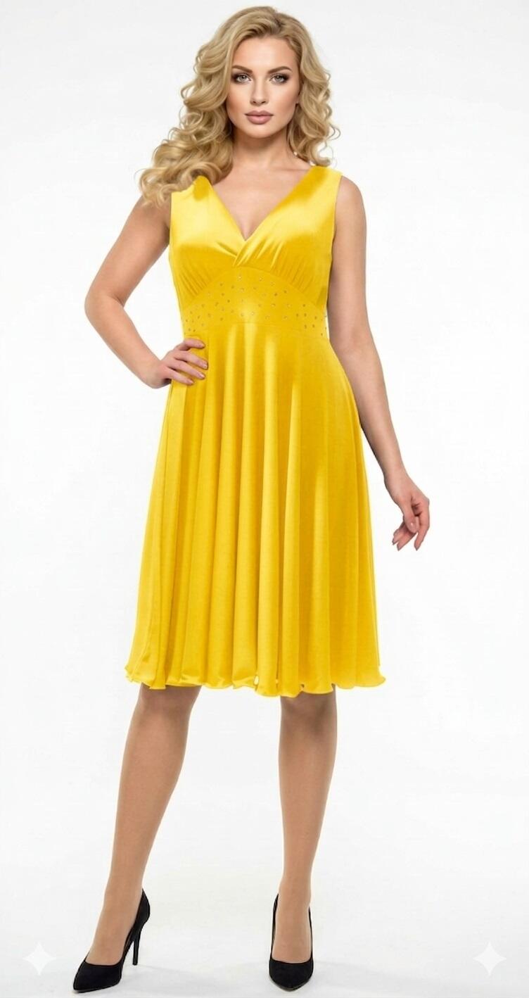 DRESS A WHEEL WITH SHOULDER A TANK AND FLEXIBLE BEHIND 4-0042