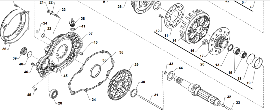 PARAOLIO ASTA FRIZIONE Ø 5 X 9 X 2 mm