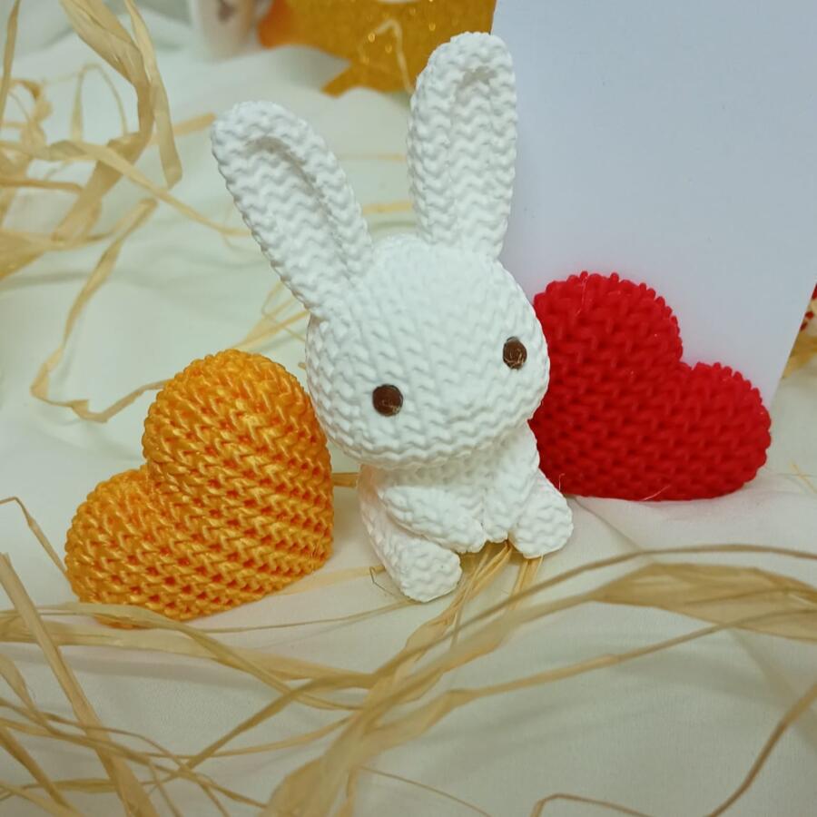 coniglietti pasquali cuori