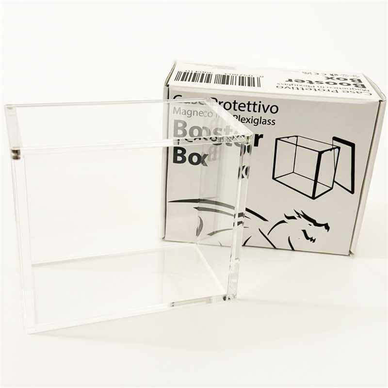 Case protettivo magnetico in plexiglass Booser box pokemon Comic mania Premium