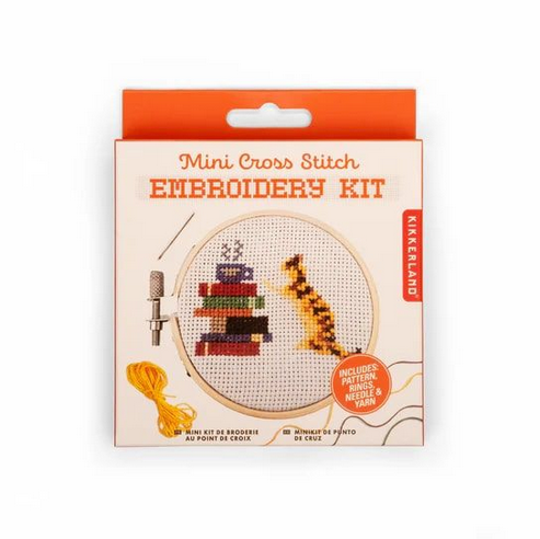 Mini kit da ricamo a punto croce