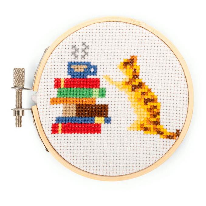 Mini kit da ricamo a punto croce