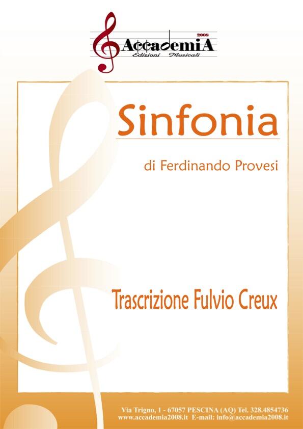 SINFONIA (Per Banda) - Fulvio Creux / Ferdinando Provesi