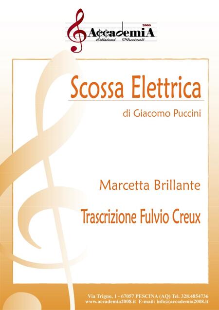 SCOSSA ELETTRICA (Per Banda) - Fulvio Creux / Giacomo Puccini