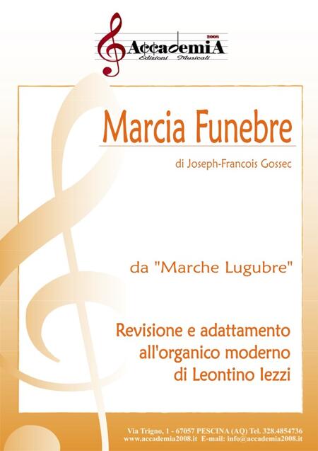 MARCIA FUNEBRE (Per Banda) - Leontino Iezzi / François Joseph Gossec