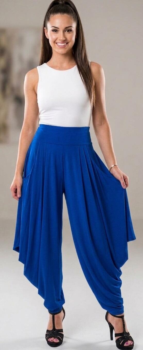 PANTALONI DA BALLO ALADINO SBUFFANTI DAI LATI 1-0012