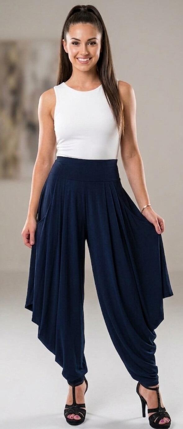 PANTALONI DA BALLO ALADINO SBUFFANTI DAI LATI 1-0012