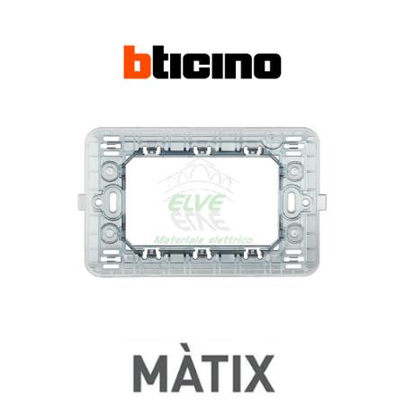 BTICINO - 503SA MATIX Supporto a 3 moduli per scatola 503