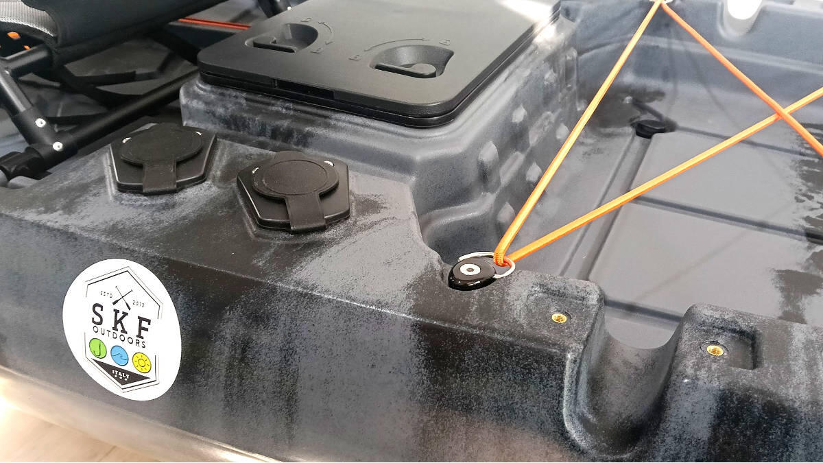 Kayak da pesca a pedali con elica SKF Pdl 11.5 - 350 cm 