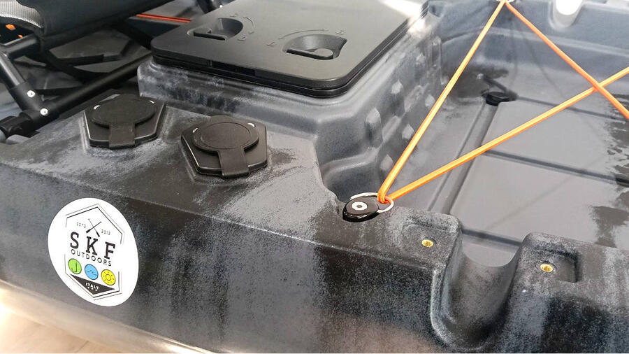 Kayak da pesca a pedali con elica SKF Pdl 11.5 - 350 cm 