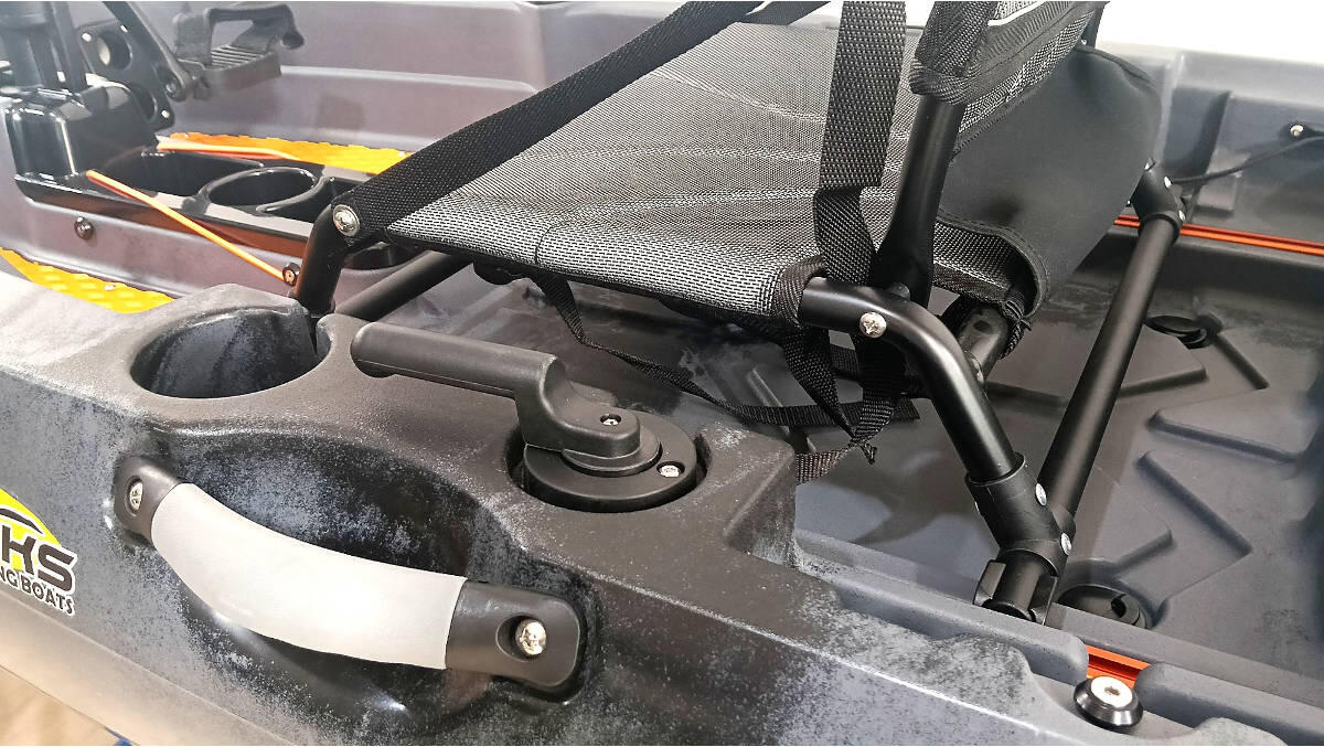 Kayak da pesca a pedali con elica SKF Pdl 11.5 - 350 cm 