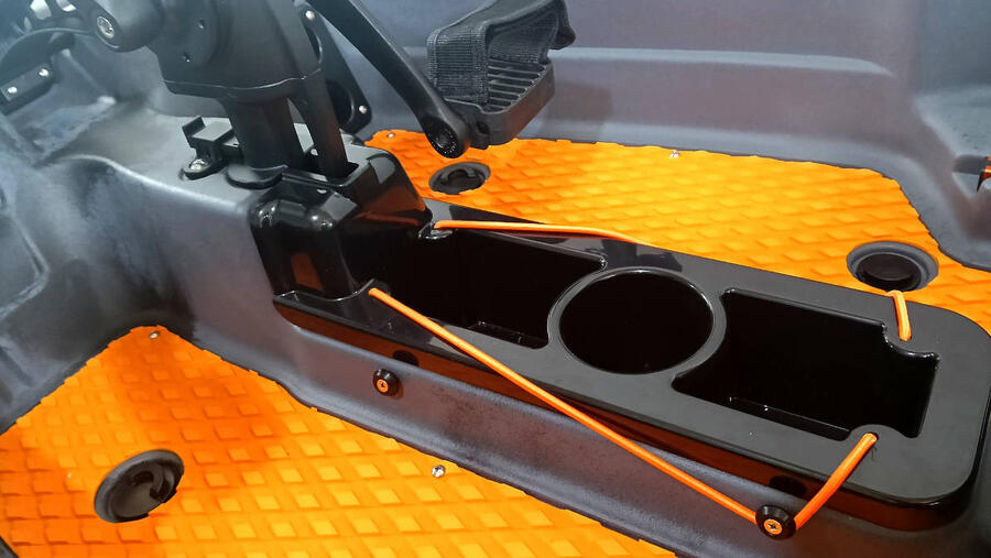 Kayak da pesca a pedali con elica SKF Pdl 11.5 - 350 cm 