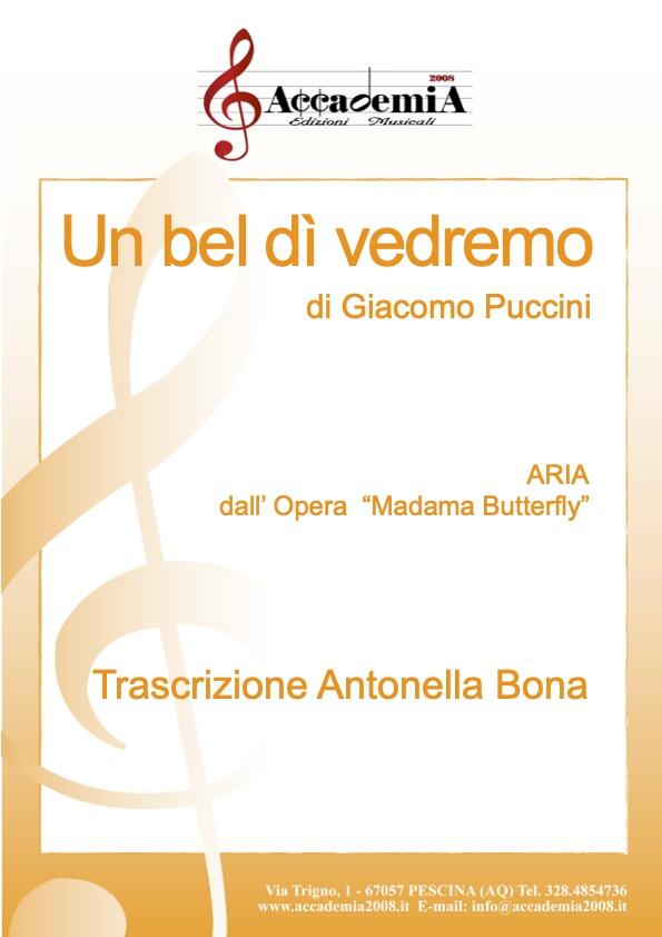 UN BEL DI VEDREMO (Per Banda) - Antonella Bona / Giacomo Puccini