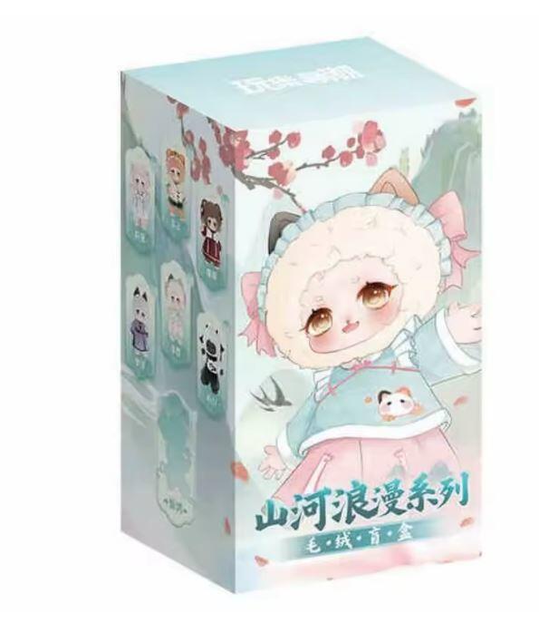 Nagi Cub Mountain River Romantic Series Blind Box Nagi Joint Mobile Peluche Doll Scatola misteriosa Borsa giocattolo a sorpresa - +15anni