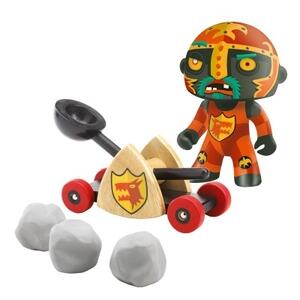 Personaggio arty Toys cavaliere Baldy & Big Piaf