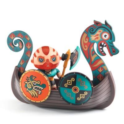 Personaggio Arty Toys vichingo Drak & Dakkar