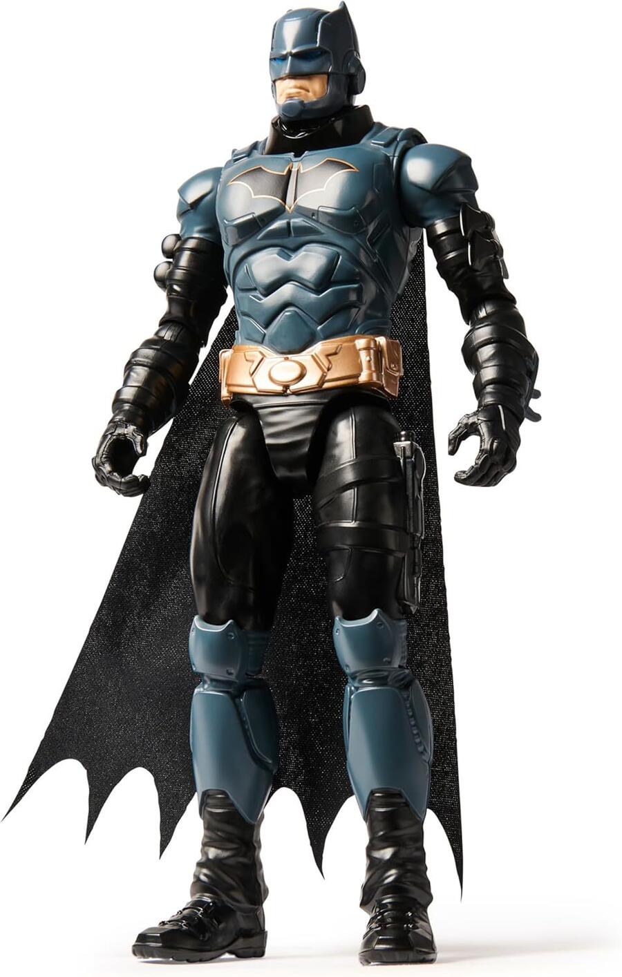 Batman, Shadow Guardian Batmobile e action figure di Batman, giocattoli per bambini dai 3 anni in su