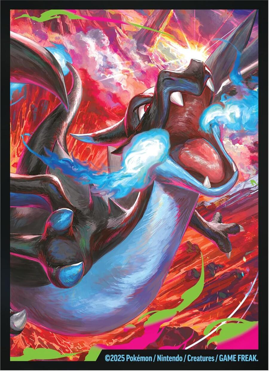 Pokémon: Collezione Ultra Premium Mega Charizard X-ex del GCC Pokémon (due carte promozionali olografiche, 18 buste di espansione e accessori premium)