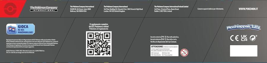 Pokémon: Collezione Ultra Premium Mega Charizard X-ex del GCC Pokémon (due carte promozionali olografiche, 18 buste di espansione e accessori premium)