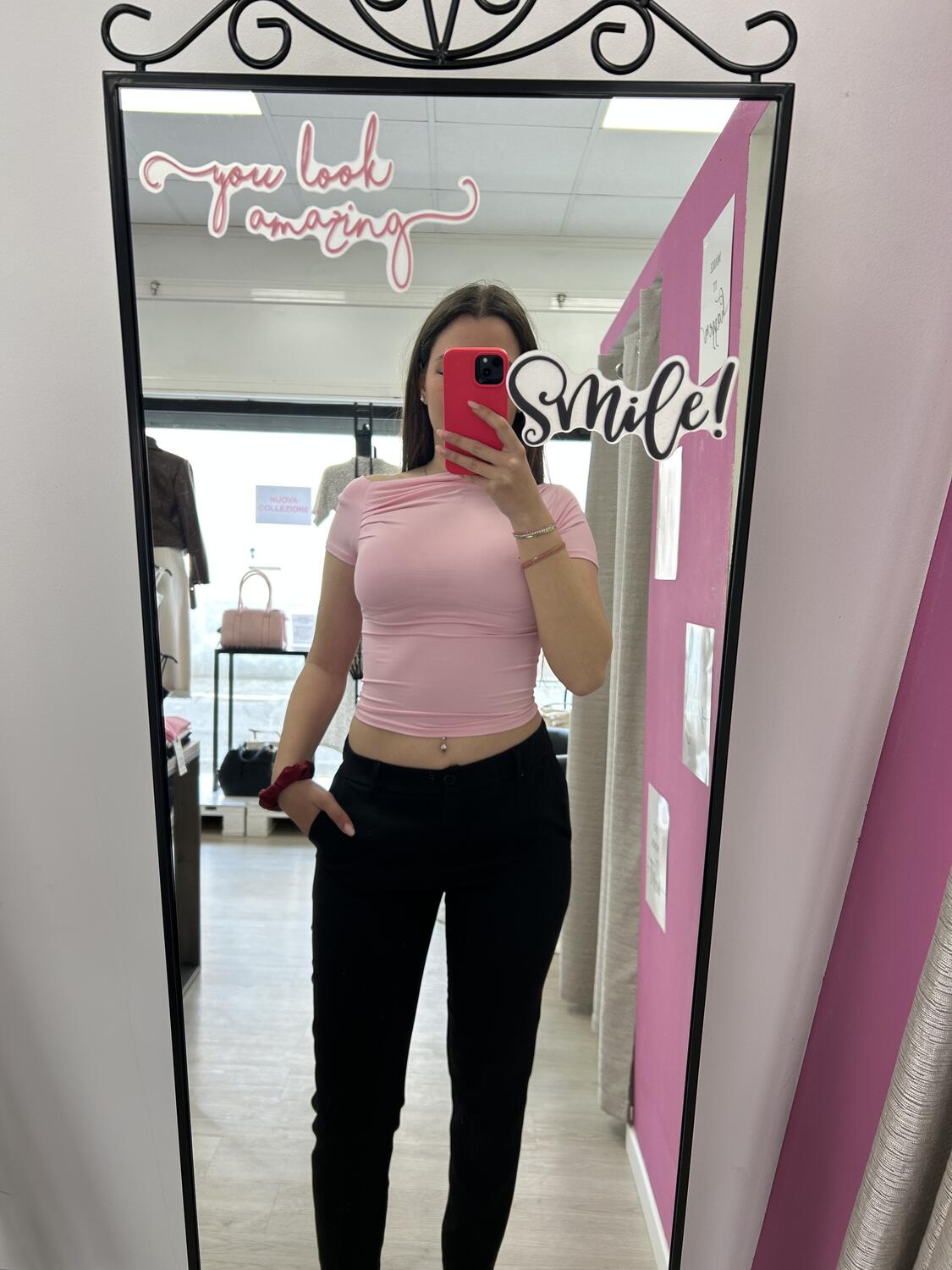 NOVITÀ Pantalone a sigaretta nero