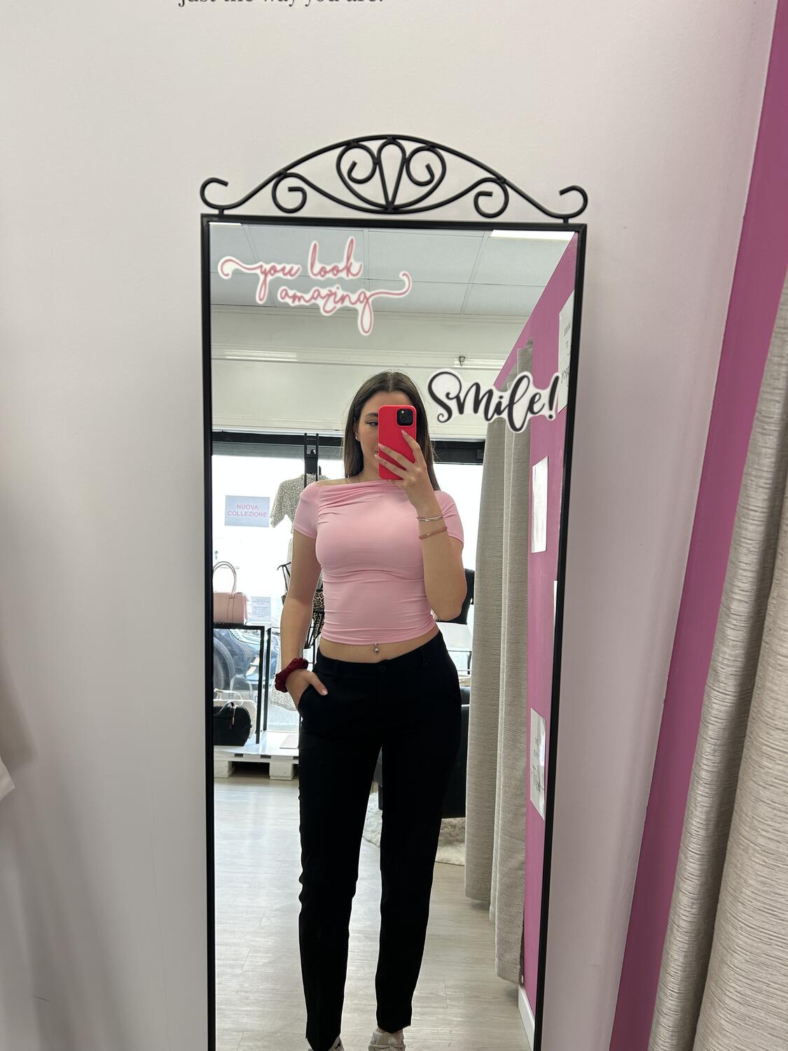 NOVITÀ Pantalone a sigaretta nero